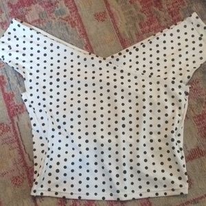 Kortni Jeane Off the Shoulder Top Small